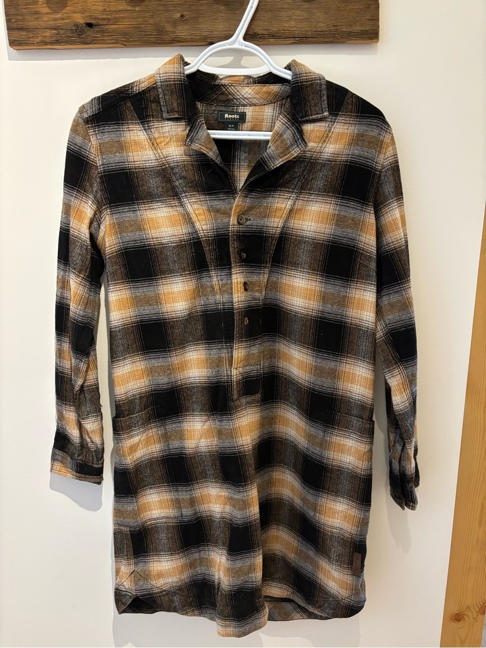 Roots shirt dress